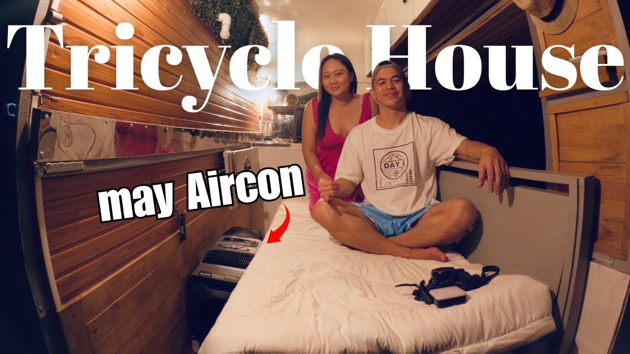 May Aircon na Tricycle House | Sulit o Sayang? | Ecoflow Wave 3
