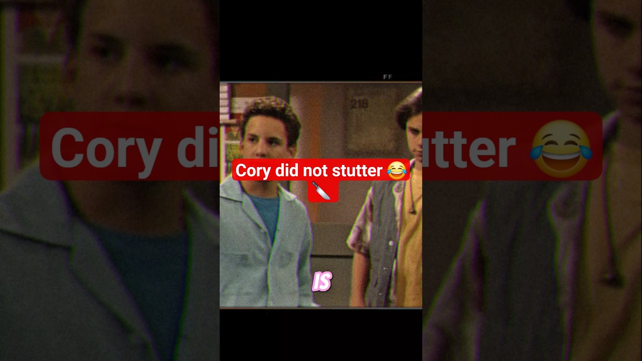 Cory Matthews Savage Moments Part 1 💀 😃 🤣 #Shorts