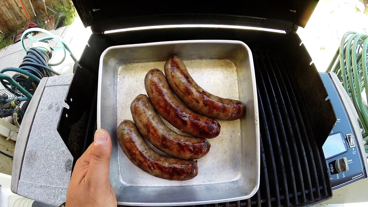 How-to cook Grilled Bratwurst on the outdoor grill