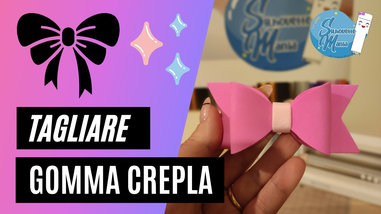 COME TAGLIARE GOMMA CREPLA (LAMA KRAFT 3mm)