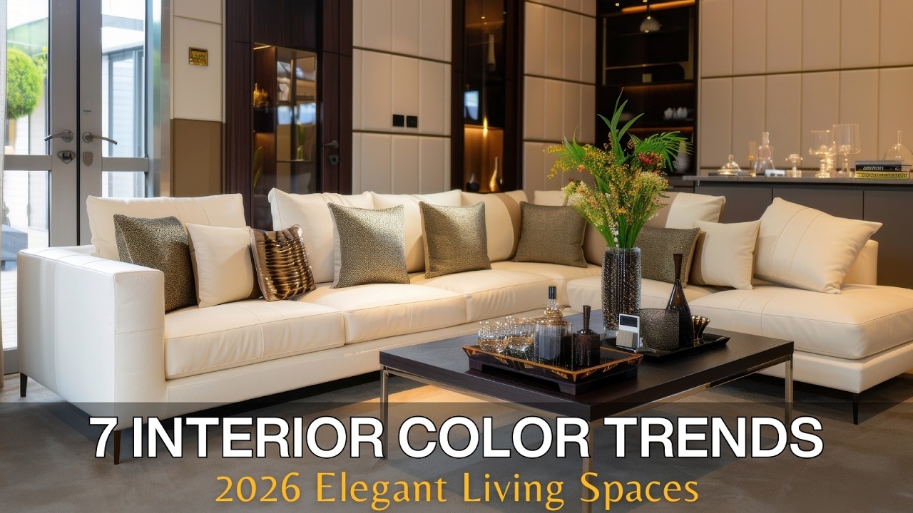 Luxury Minimalist Home Design 2026: Interior Color Trends for Elegant Living Spaces
