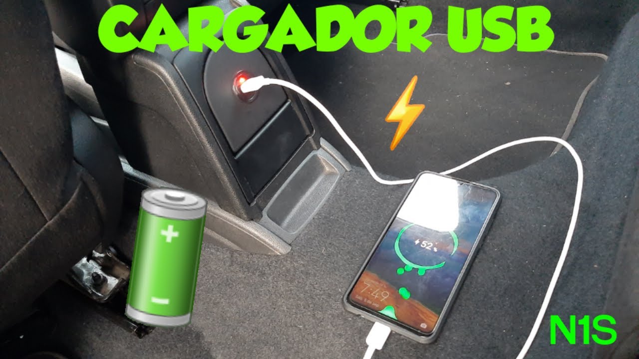 Como instalar un cargador USB en el coche para pasajeros del Volkswagen Vento | Armando Carros