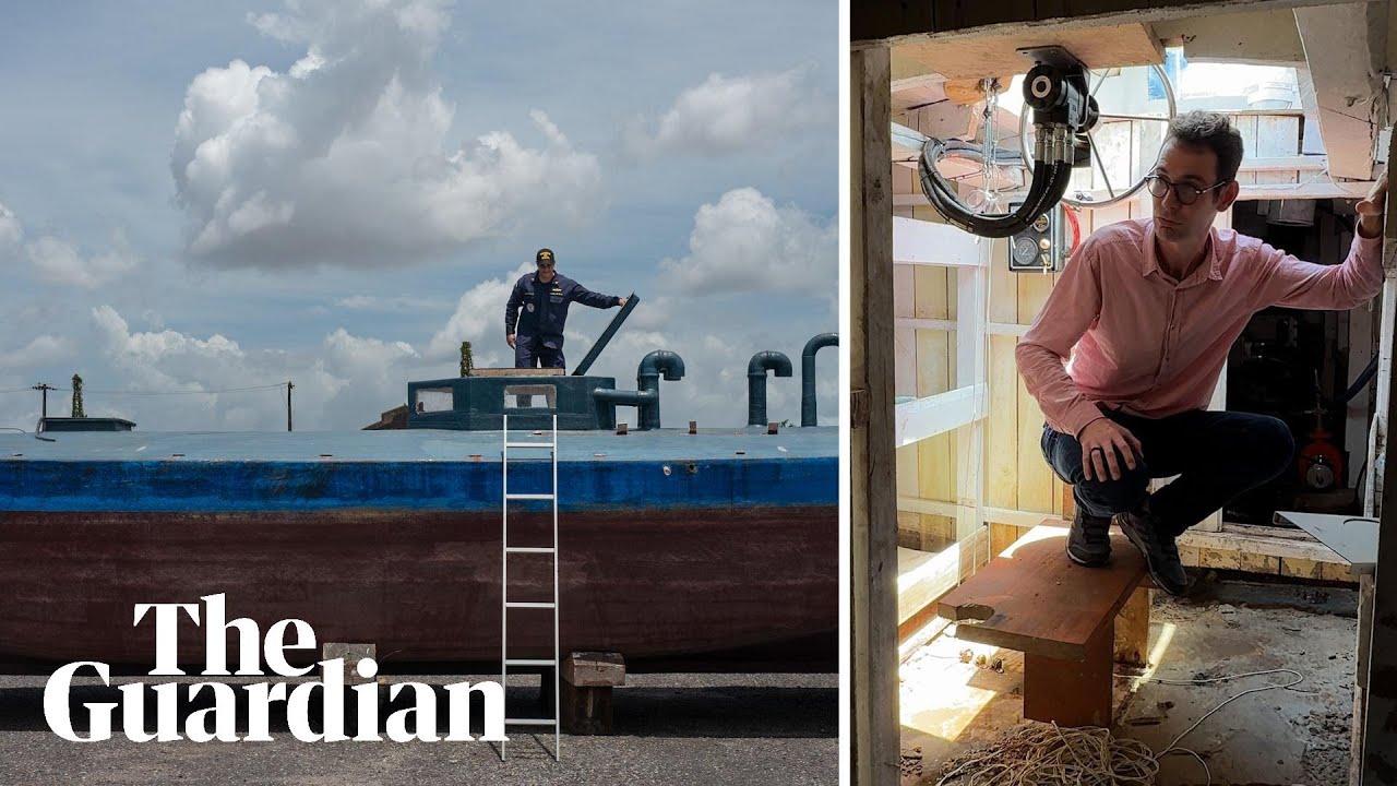 Inside 'narco-submarine' used by Colombian drug lords to carry cocaine across ocean