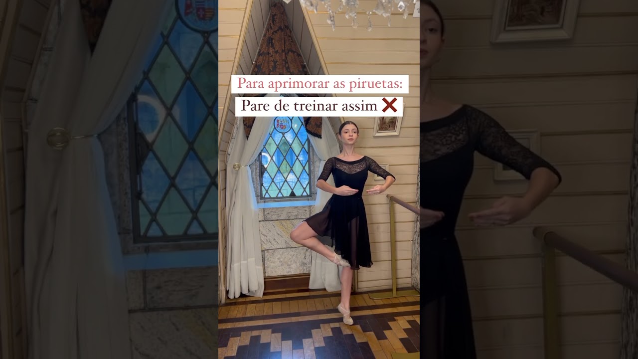 Dica para melhorar as piruetas e giros no ballet