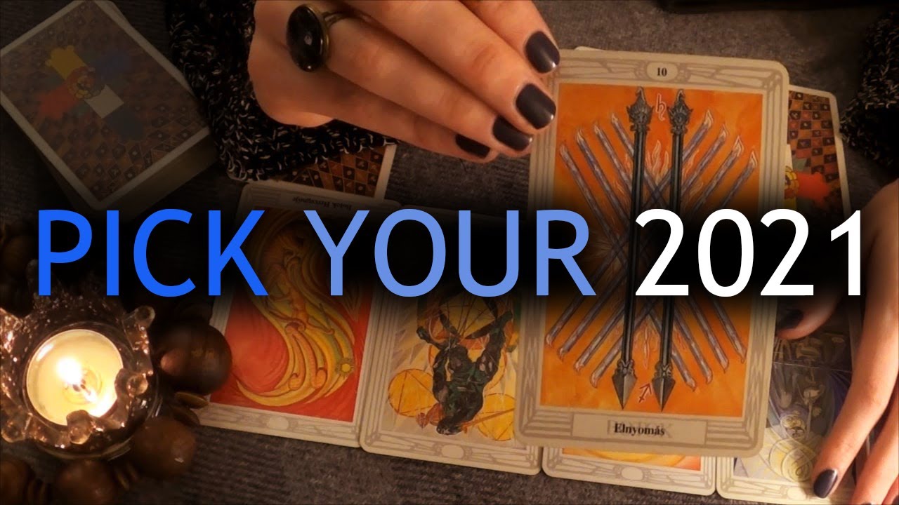 ASMR/ Pick Your Destiny for 2021 / New Year's Pick A Card Reading