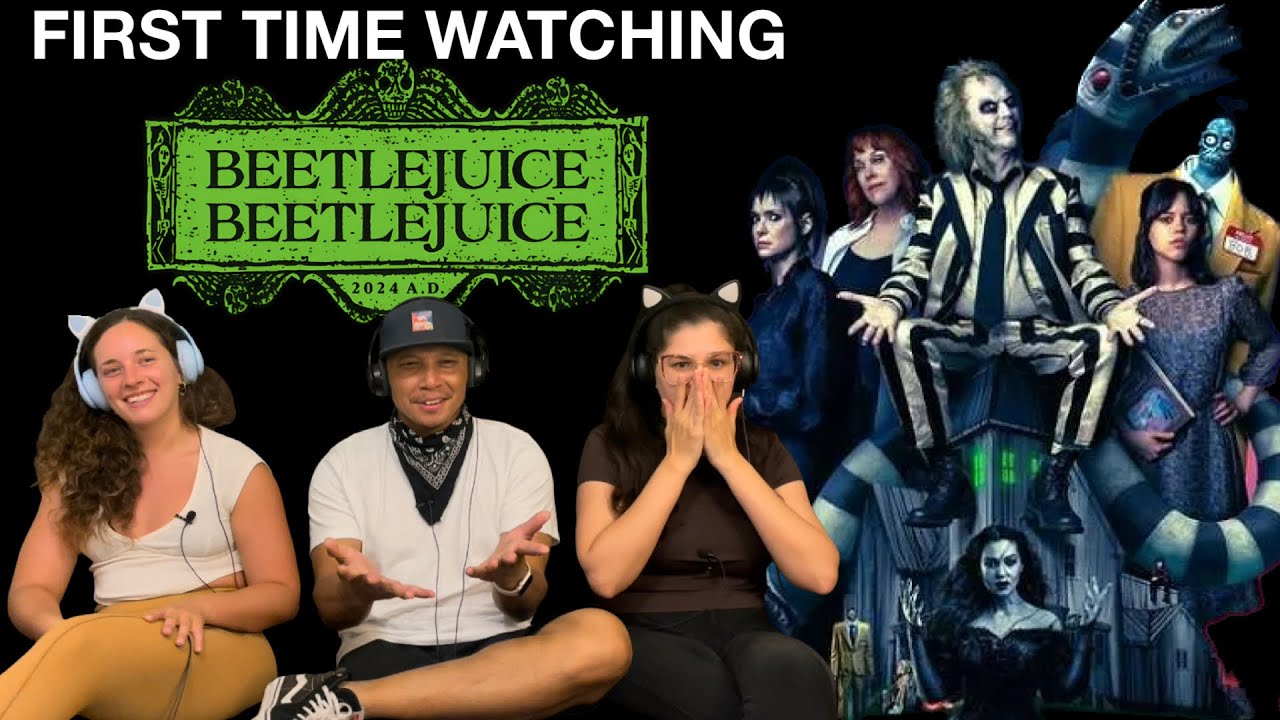 BEETLEJUICE BEETLEJUICE (2024) - First Time Watching | Movie Reaction!