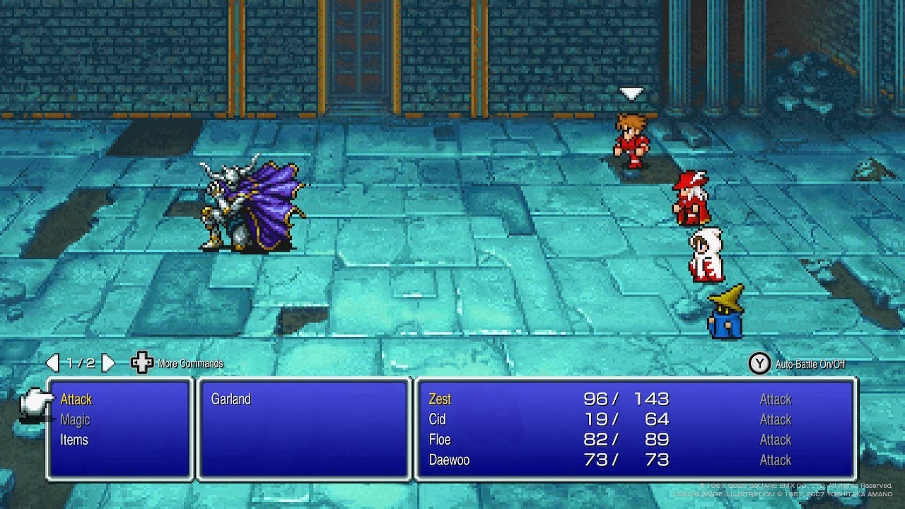 1 Hour Into Final Fantasy I