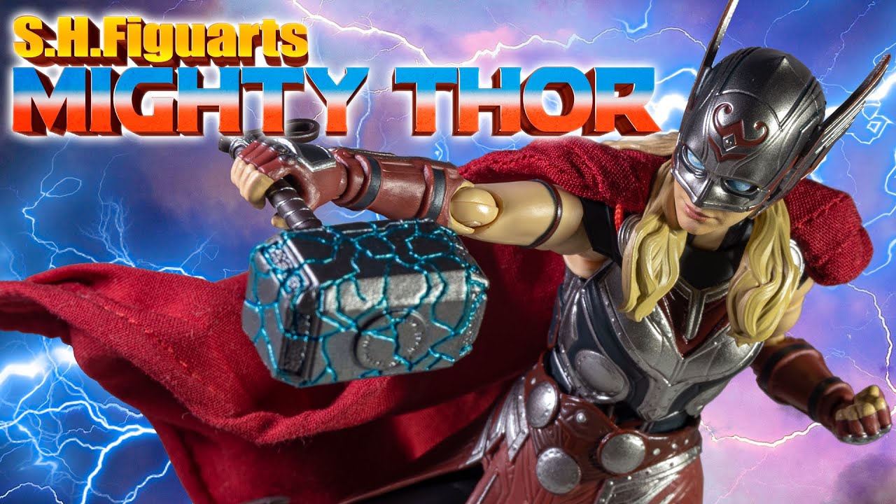 【MARVEL】新たな雷神がひび割れたムジョルニアを持って登場！どういう事！？「S.H.Figuarts マイティ・ソー」を開封！