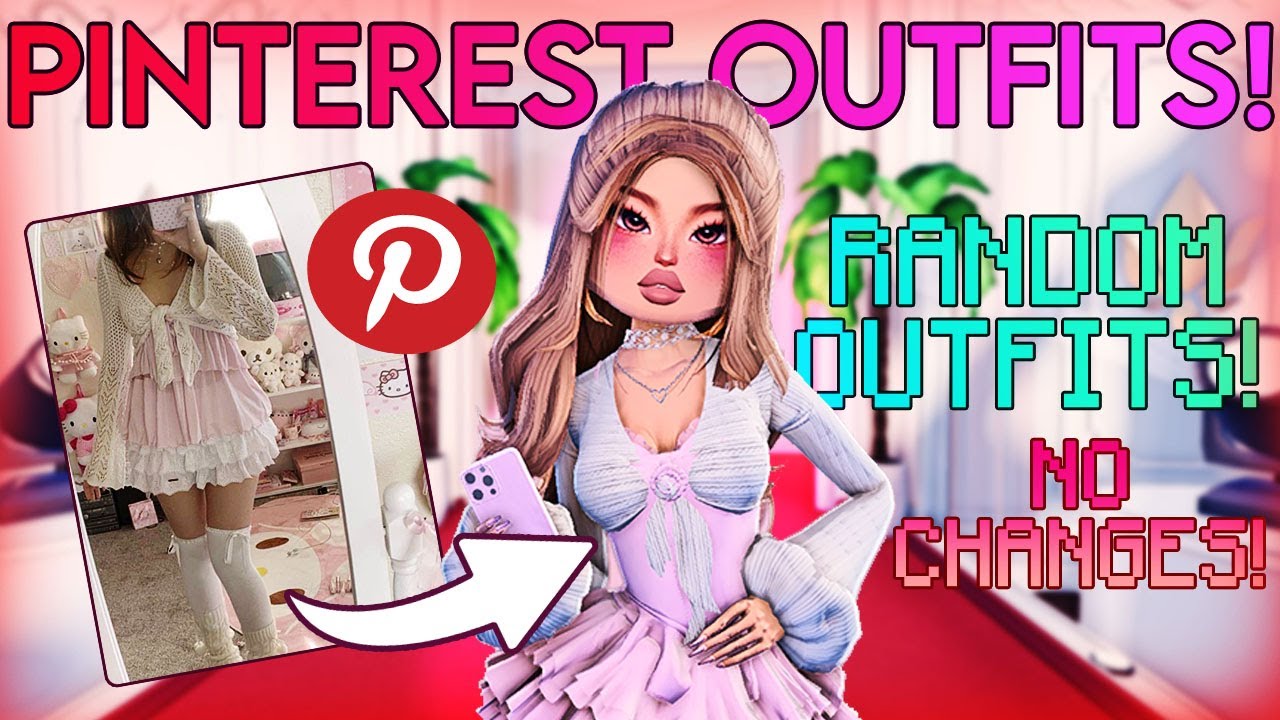 DRESS TO IMPRESS but PINTEREST PICKS MY OUTFITS! | Roblox