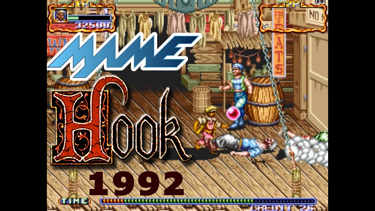 MAME Games - Hook (World) 1992 | DingDong Classic Arcade Game