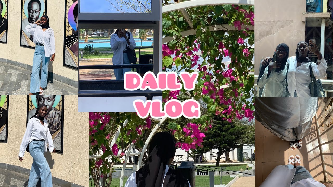 Vlogmas series day 7 (Ghana Edition): A DAY IN MY LIFE Ft the Kwame Kwame Nkrumah museum