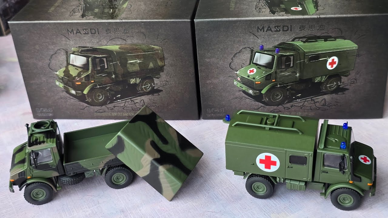 This is Good! Massdi Unimog 1/64 scale! Let's have a look 👀.