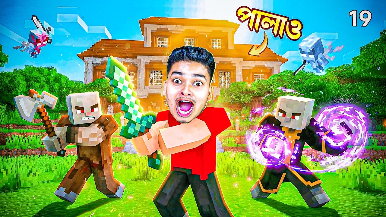 Sokher Gamer Vs Evoker in Minecraft | Ep 19