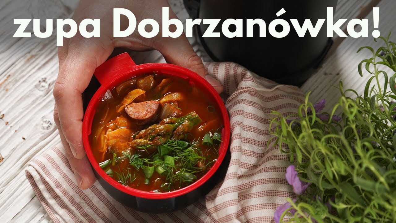 ZUPA DOBRZANÓWKA w 15 minut! 🚗 Idealna na podróż! [POSMAKUJ POLSKI]
