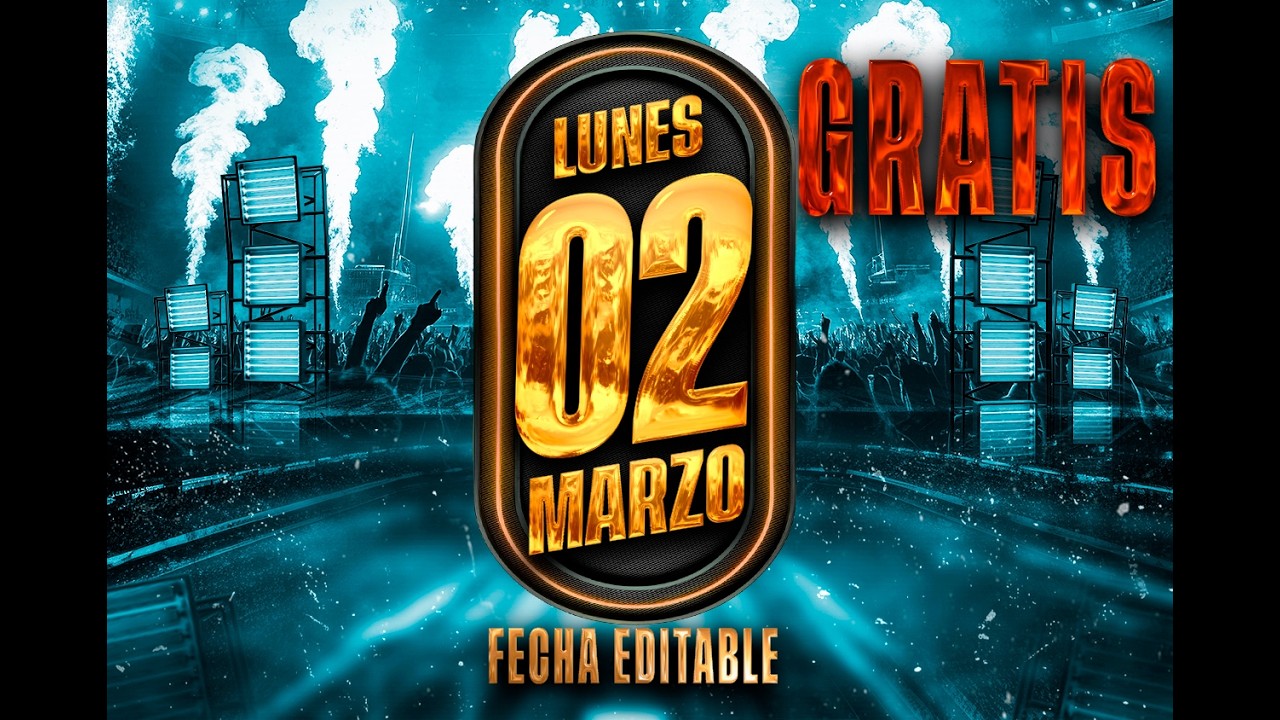FECHA EDITABLE DE REGALO Y TUTORIAL COMO EDITAR FECHAS PHOTOSHOP Y EYE CANDY