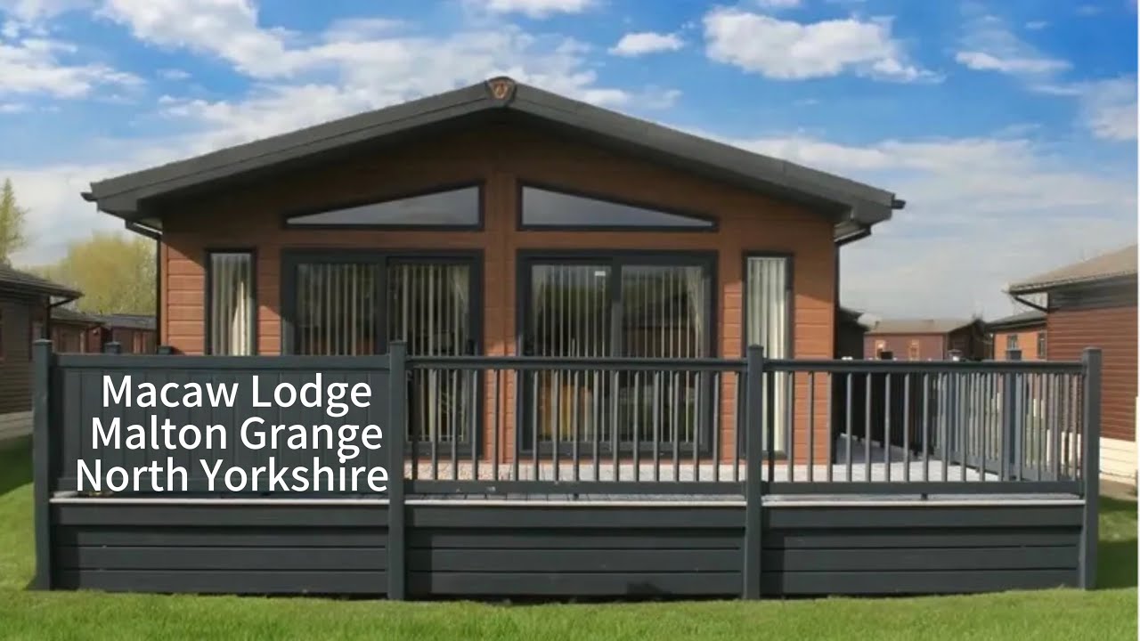 Macaw Lodge in Malton Grange, North Yorkshire