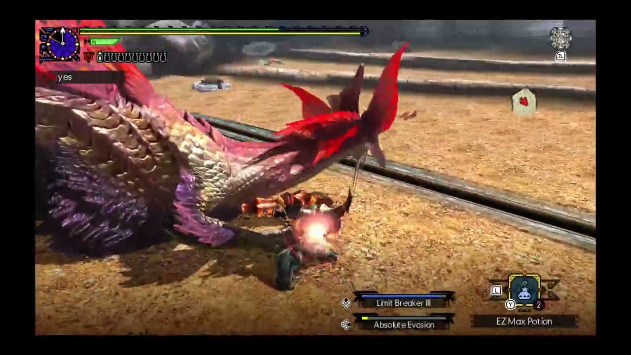 MHGU Ryujinx | Challenge Quest: Mizutsune (Guild Charge Blade w/ 4U CB Mod) - 04'38''73