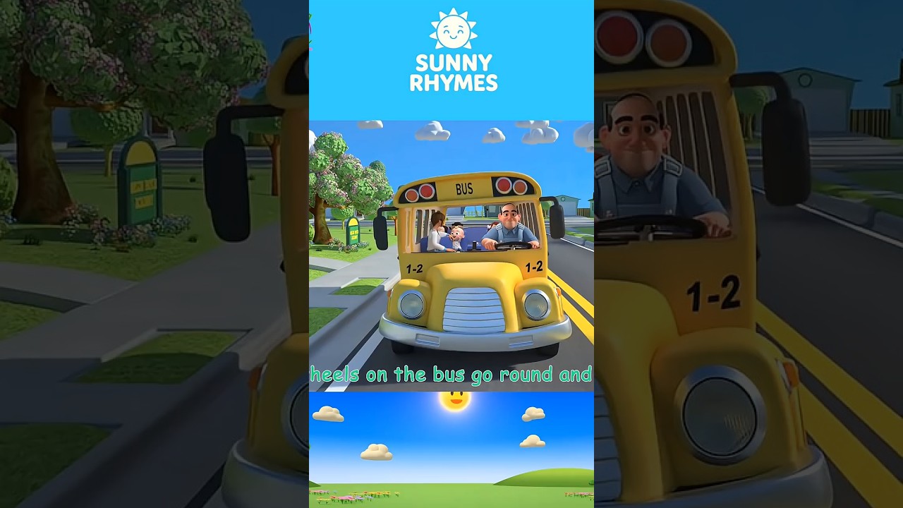 [ 1 MINUTE LOOP ] 🚍 Wheels on the Bus Sound Variations Remix 🎶 || Several Version | Sunny Rhymes