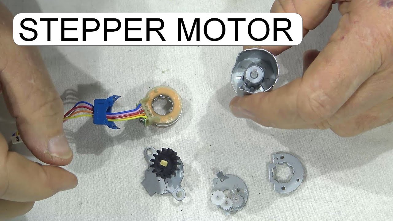 DISASSEMBLE STEPPER MOTOR 24BYJ48