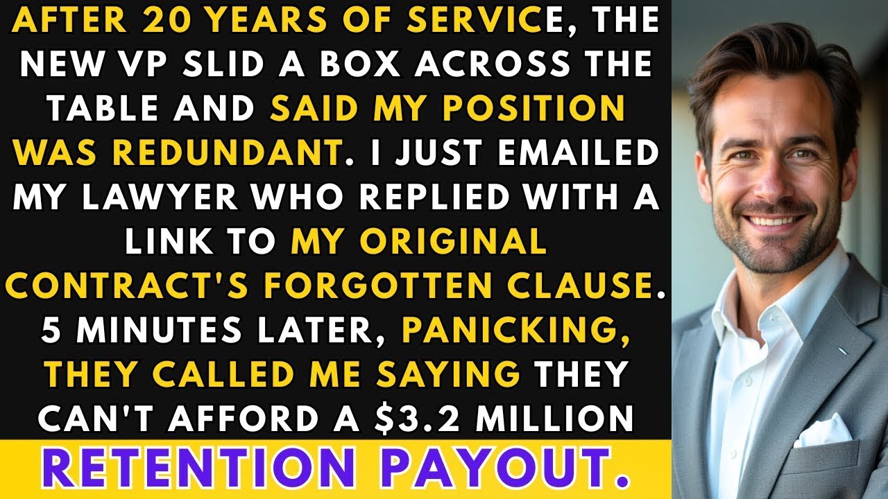 They Fired Me After 20 Years — But I Had A $3.2M Contract Clause | Office Revenge