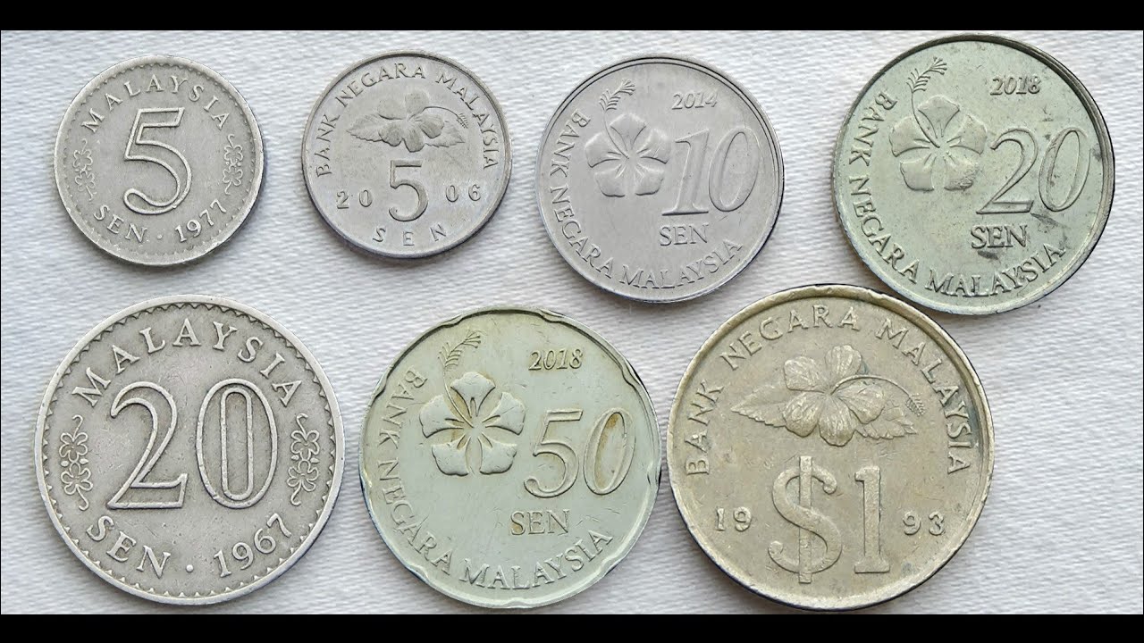 Malaysian Coin Collection - Complete Set ( Sen & Ringgit ) | Malaysia