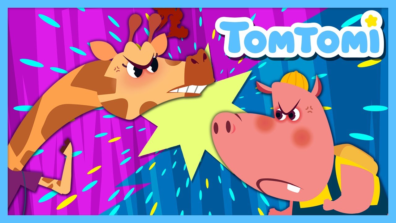 Who Is the Winner? 🦛🦒 | Animals Song for Kids | BEST Nursery Rhymes Compilation #TOMTOMI