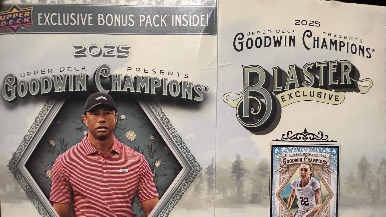**NEW** 2025 Goodwin Champions #upperdeck #sportsCards #Cards #sportscard #Hobby #collectibles