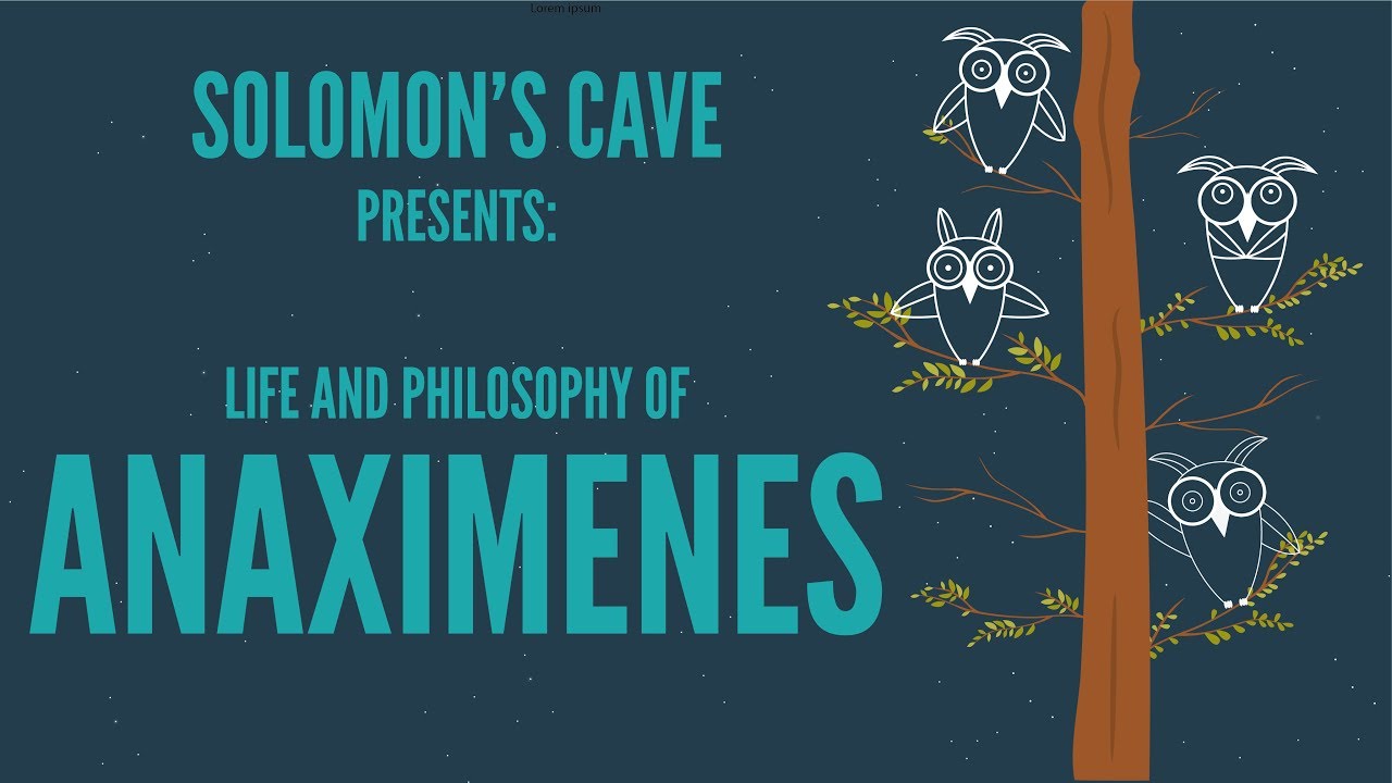 Anaximenes' periodic table
