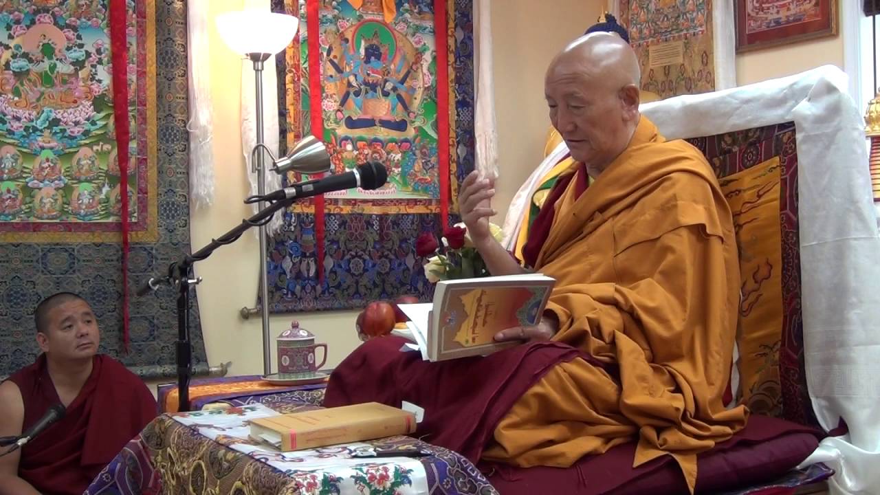 The Song of the Four Mindfulnesses Taught by Gyumed Khensur Rinpoche Lobsang Jampa, Class Two