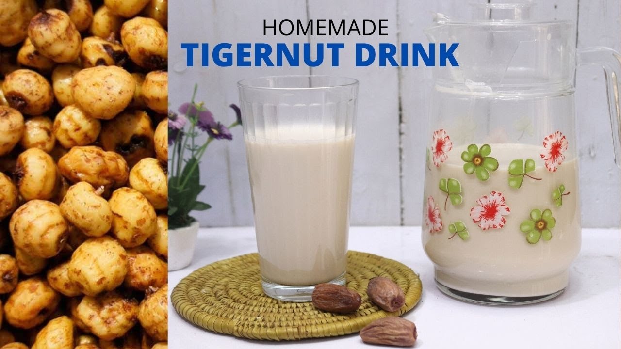 HOMEMADE TIGERNUT DRINK -- SUGAR FREE