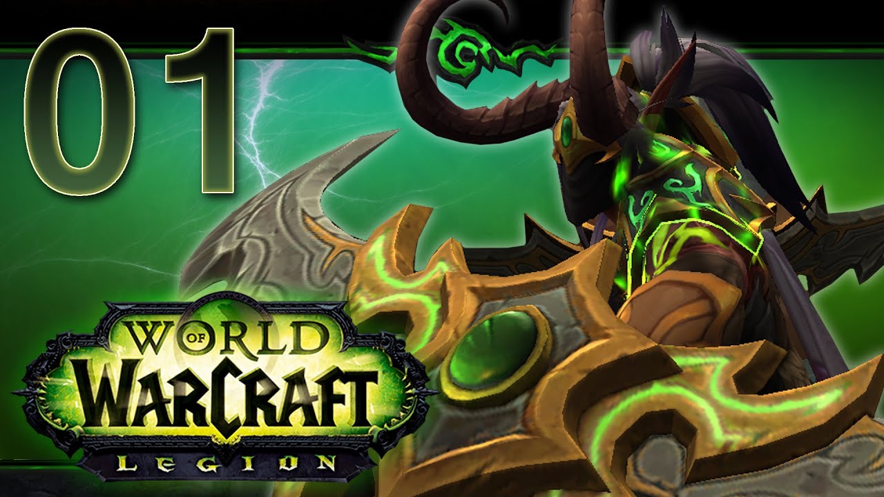 World of Warcraft: Legion Gameplay | Demon Hunter | 98-110 | Part 1