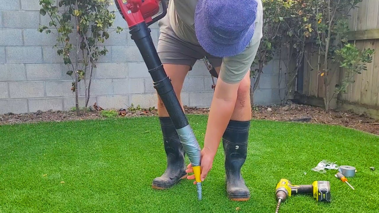 DIY Air Injection for Lawn Aeration