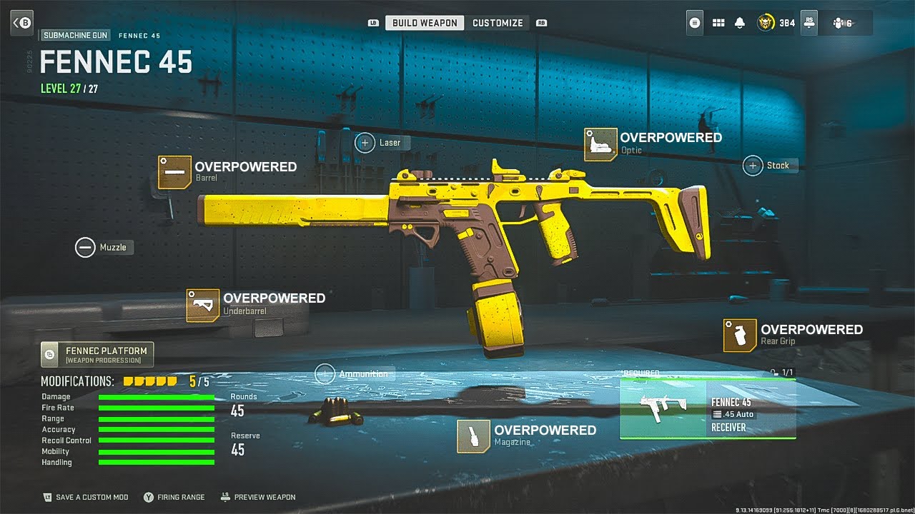 *NEW* NO RECOIL FENNEC 45 CLASS is BROKEN After UPDATE in MW2!! (Best FENNEC 45 Class Setup) - MW2
