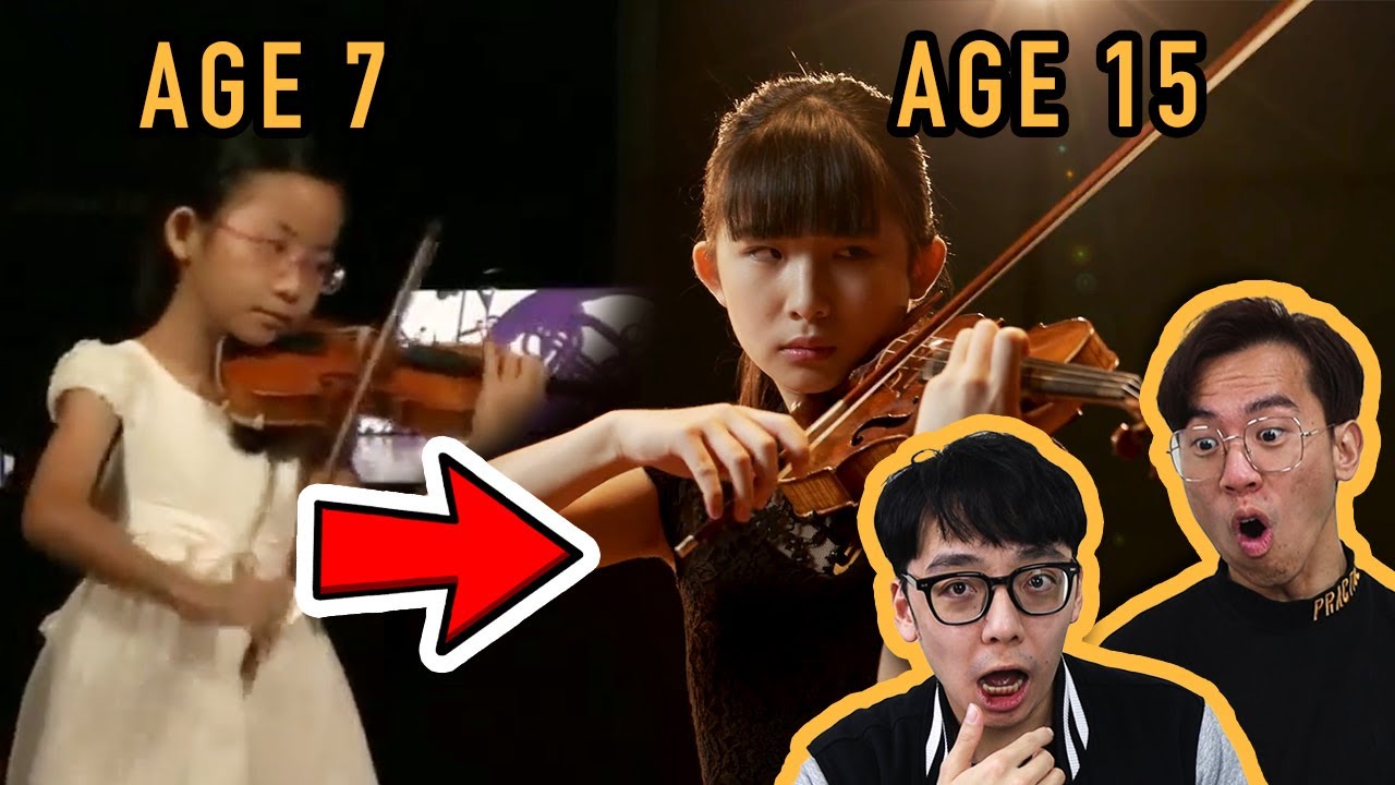 Violin Prodigies Then VS Now