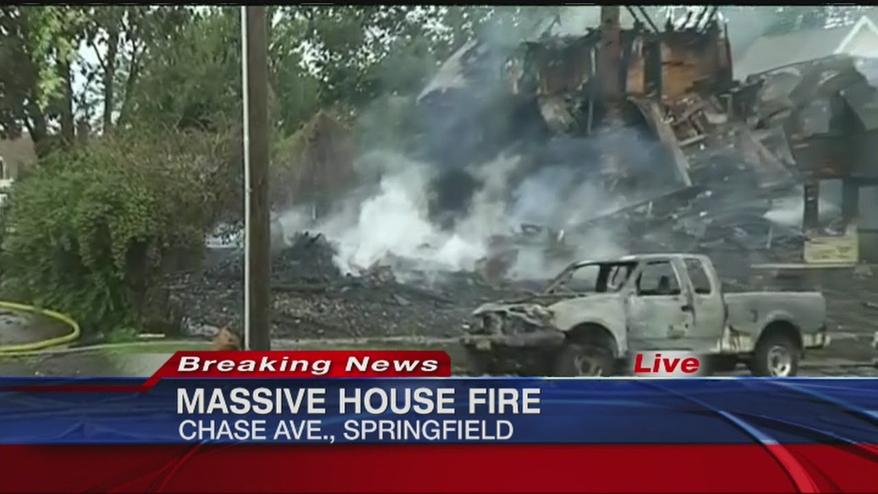 9 homes damaged, 2 destroyed in Springfield fire