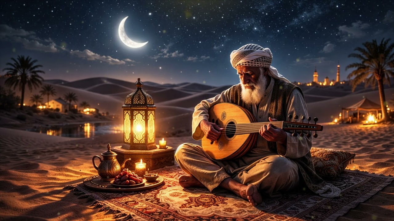 ✨ Ramadan Night Vibes 🌙 | Peaceful Arabic Instrumental Music for Relaxation