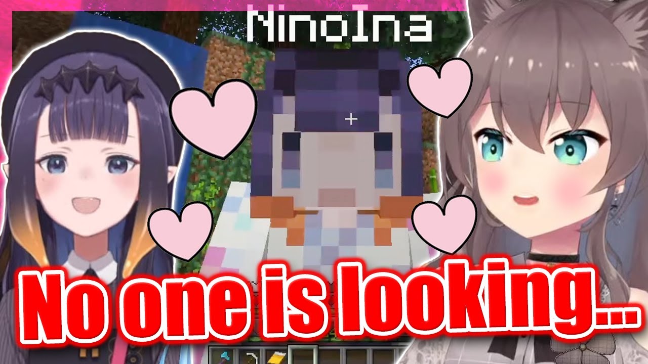 Matsuri & Ina's Date: Things Escalated FAST At Gura's Secret Date Spot - Minecraft ENG Sub Hololive