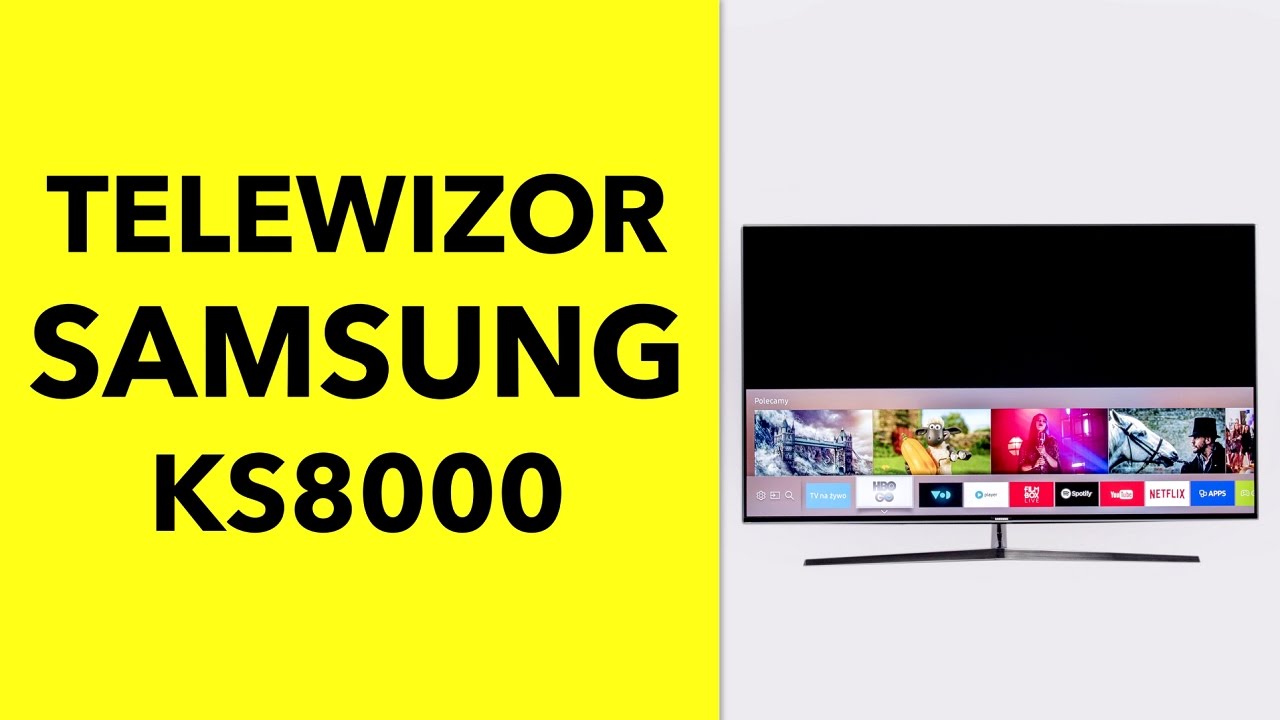 Telewizor Samsung KS8000 - dane techniczne - RTV EURO AGD