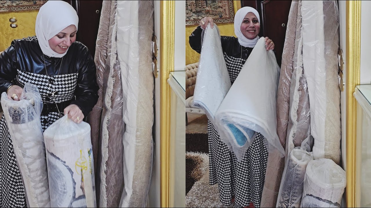 لما اقرر اغير فرش البيت بأقل تكلفة واجمل شكل 😍 واشوف الجمال ده كله قدامي 🥰