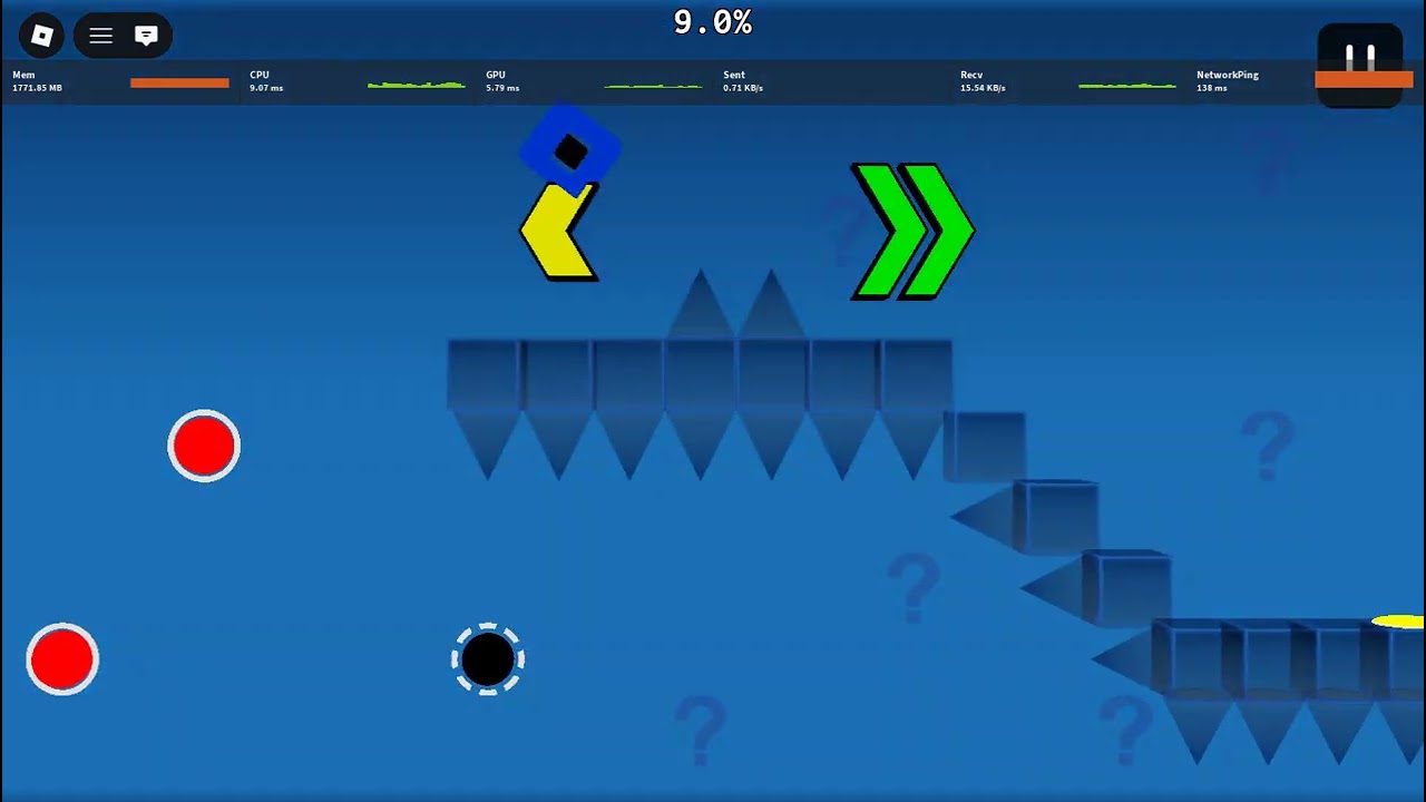 trying to verify my own level ''SILENCE MUST'' (beat bounce) #day1