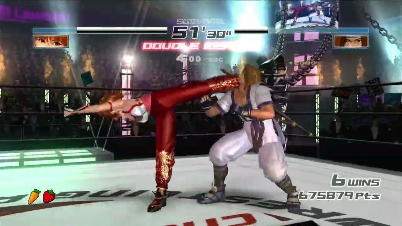 Dead or Alive 4: beating record on survival [2]