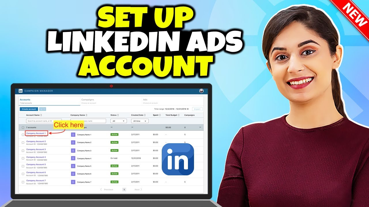 How to set up linkedin ads account 2025 | Linkedin ads campaign create