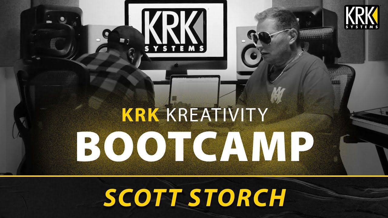 Scott Storch Makes Melodies and Shares Industry Insights w/Clyde Strokes | KRK Kreativity Bootcamp