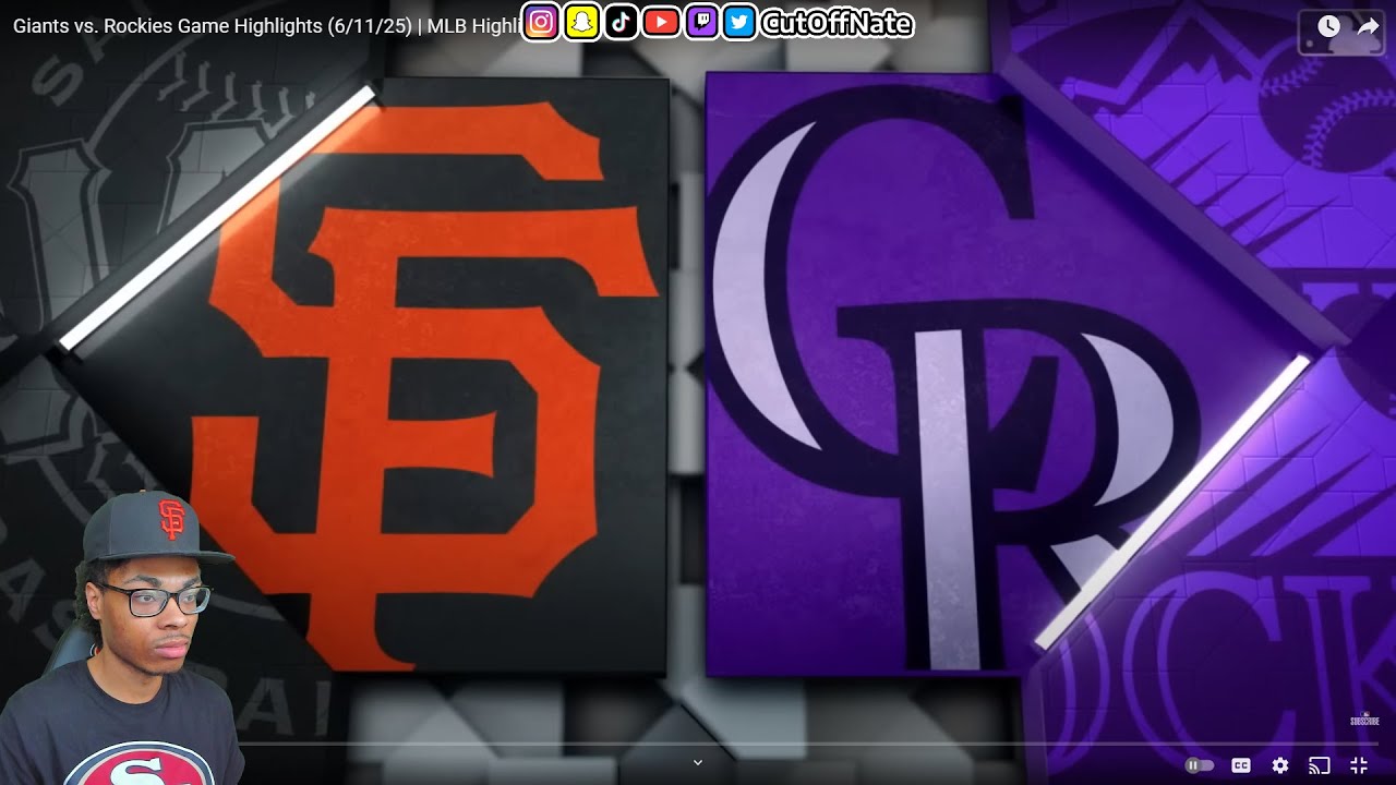GIANTS FAN REACTS TO Giants vs. Rockies Game Highlights (6/12/25) | MLB Highlights