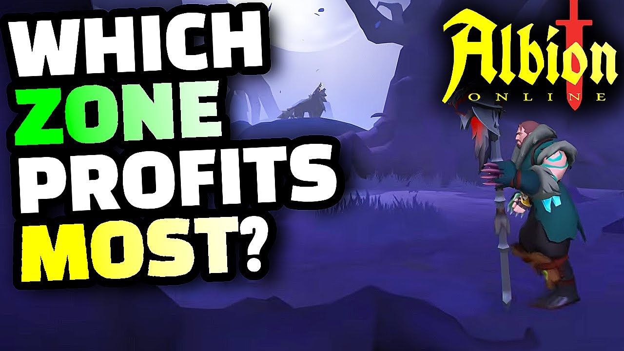 Albion Online - Mist VS Red Zone VS Yellow Zone Gathering