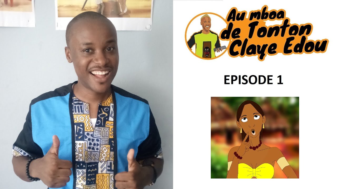 AU MBOA DE TONTON CLAYE EDOU, Épisode 1: les contes du soir, différence bande dessinée/dessin animé