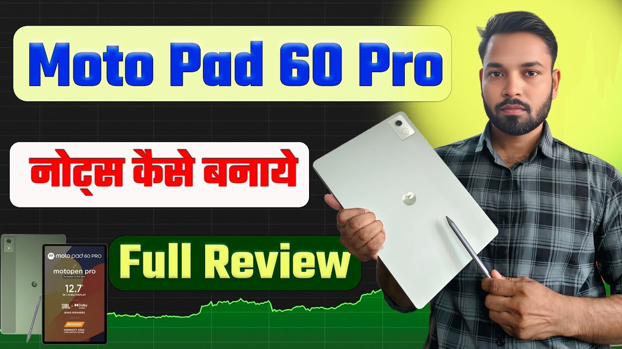 Moto pad 60 pro full review।moto pad 60 pro notes kaise banaye।moto pad 60 pro buy or not।moto pad