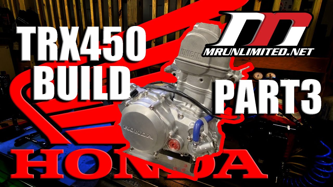 Сборка двигателя TRX450: часть третья — верхняя часть