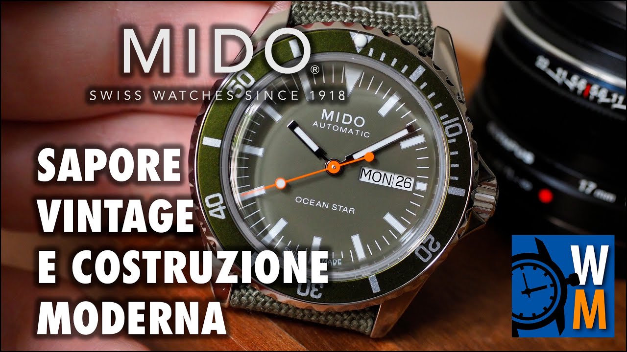 Mido Ocean Star Tribute, la recensione del modello in colorazione verde khaki (M0268301809100)