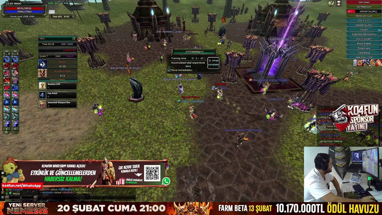 *KO4FUN Suffering Mage PK!!